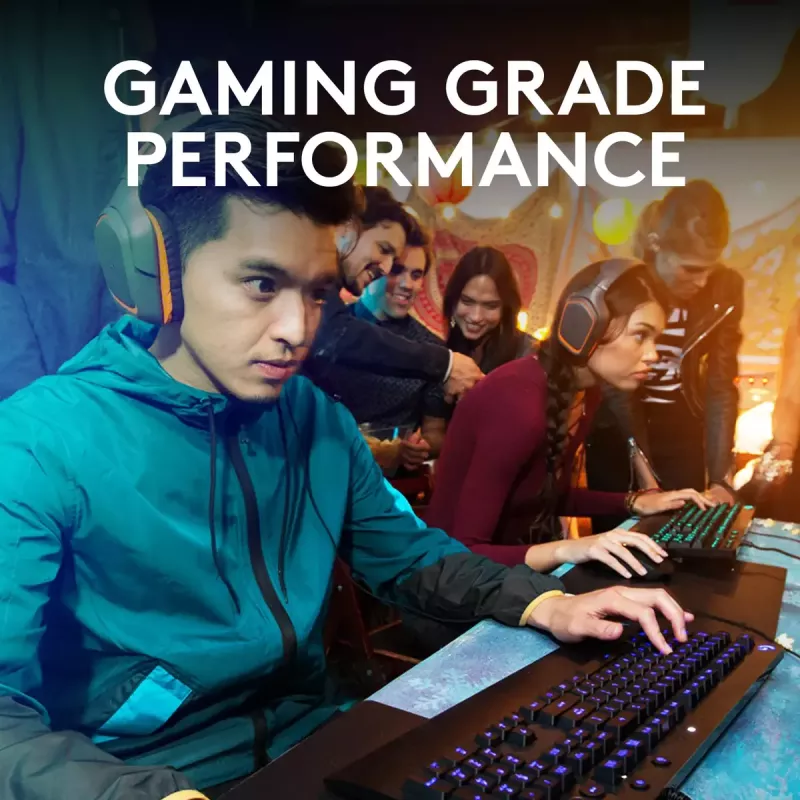 Teclado gaming Logitech G G213 Prodigy tamaño completo RGB LED con cable
