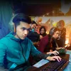 Teclado gaming Logitech G G213 Prodigy tamaño completo RGB LED con cable