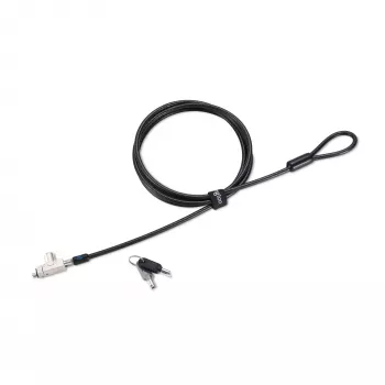 Kensington N17 2.0 candado delgado para portátil con llave para ranuras en cuña - Master Keyed