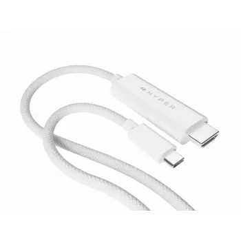 TARGUS Hyper cable USB-C a HDMI 4K - blanco