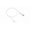 TARGUS Hyper cable USB-C a HDMI 4K - blanco