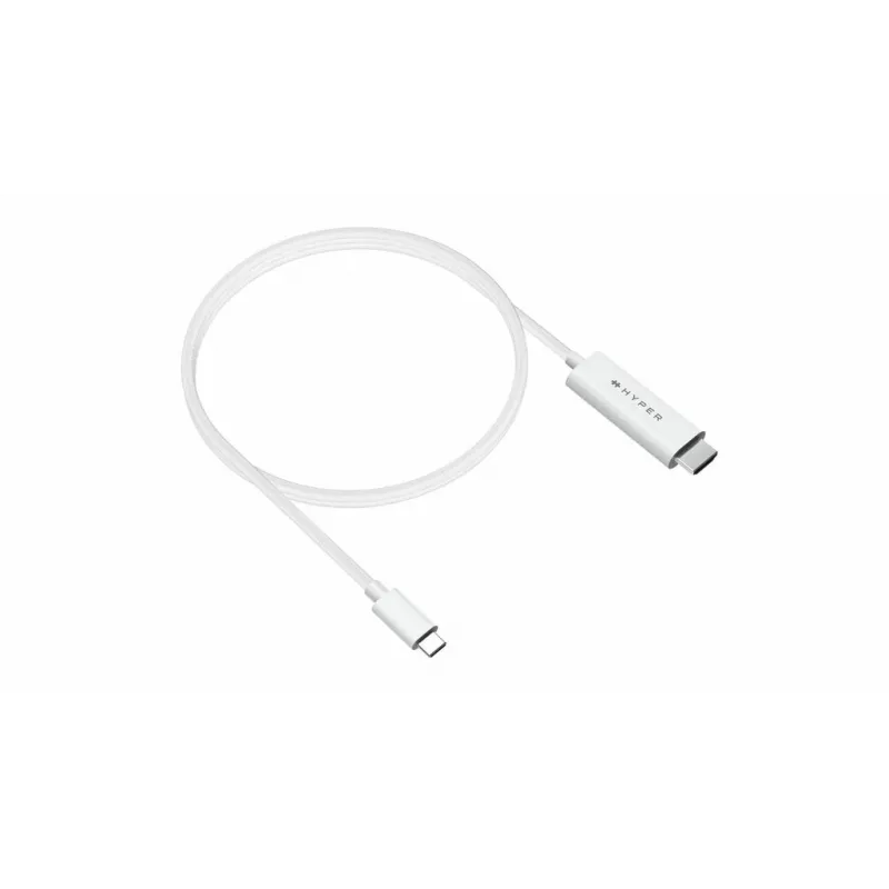TARGUS Hyper cable USB-C a HDMI 4K - blanco