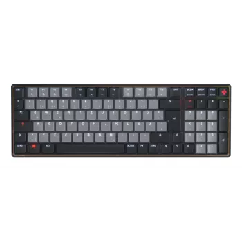 CHERRY KW 550 MX LP teclado Home/Office USB + Bluetooth QWERTZ alemán negro