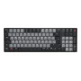 CHERRY KW 550 MX LP teclado Home/Office USB + Bluetooth QWERTZ alemán negro