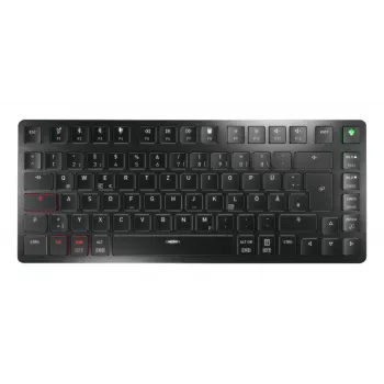 CHERRY KW X ULP 2.0 MINI teclado Home/Office USB + RF Wireless + Bluetooth QWERTZ alemán negro