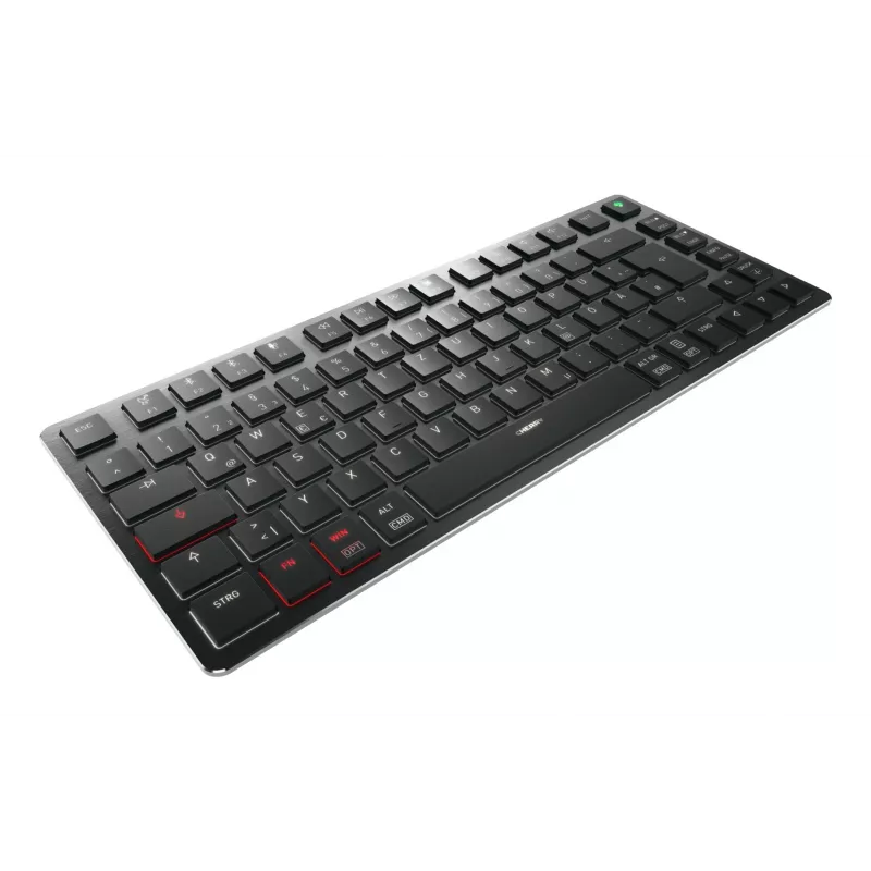 CHERRY KW X ULP 2.0 MINI teclado Home/Office USB + RF Wireless + Bluetooth QWERTZ alemán negro