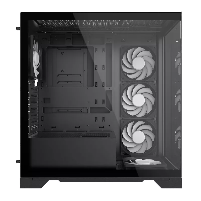 XPG INVADER X semitorre negra, torre Midi, PC, negra, ATX, micro ATX, Mini-ITX, SPCC, 17,5 cm
