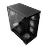 XPG INVADER X semitorre negra, torre Midi, PC, negra, ATX, micro ATX, Mini-ITX, SPCC, 17,5 cm