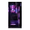 XPG Invader X BTF caja de PC Midi Tower, ATX/Micro-ATX/Mini-ITX, cristal templado, 5 ventiladores ARGB de 120 mm, USB-C, sin fuente de alimentación, negra