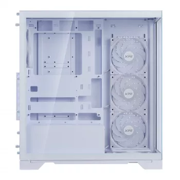 XPG INVADER X BTF CARCASA SEMITORRE blanca, torre Midi, PC, blanca, ATX, micro ATX, Mini-ATX, SPCC, cristal templado, 17,5 cm