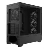 XPG STARKER AIR BTF semitorre negra, torre Midi, PC, negra, ATX, EATX, micro ATX, Mini-ITX, SPCC, cristal templado, gaming