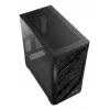 XPG STARKER AIR BTF semitorre negra, torre Midi, PC, negra, ATX, EATX, micro ATX, Mini-ITX, SPCC, cristal templado, gaming