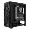 XPG STARKER AIR BTF semitorre negra, torre Midi, PC, negra, ATX, EATX, micro ATX, Mini-ITX, SPCC, cristal templado, gaming