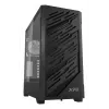 XPG STARKER AIR BTF semitorre negra, torre Midi, PC, negra, ATX, EATX, micro ATX, Mini-ITX, SPCC, cristal templado, gaming