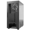 XPG Invader X Mini caja de PC Midi Tower, ATX/Micro-ATX/Mini-ITX, cristal templado, 5 ventiladores ARGB de 120 mm, USB-C, sin fuente de alimentación, negra