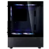 XPG Invader X Mini caja de PC Midi Tower, ATX/Micro-ATX/Mini-ITX, cristal templado, 5 ventiladores ARGB de 120 mm, USB-C, sin fuente de alimentación, negra