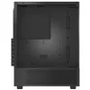 XPG Invader X Mini caja de PC Midi Tower, ATX/Micro-ATX/Mini-ITX, cristal templado, 5 ventiladores ARGB de 120 mm, USB-C, sin fuente de alimentación, negra