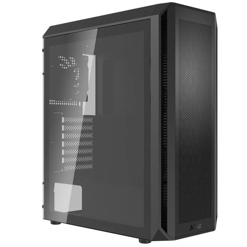 XPG VALOR AIR PLUS CARCASA SEMITORRE negra, torre Midi, PC, negra, ATX, micro ATX, Mini-ITX, SPCC, 16 cm
