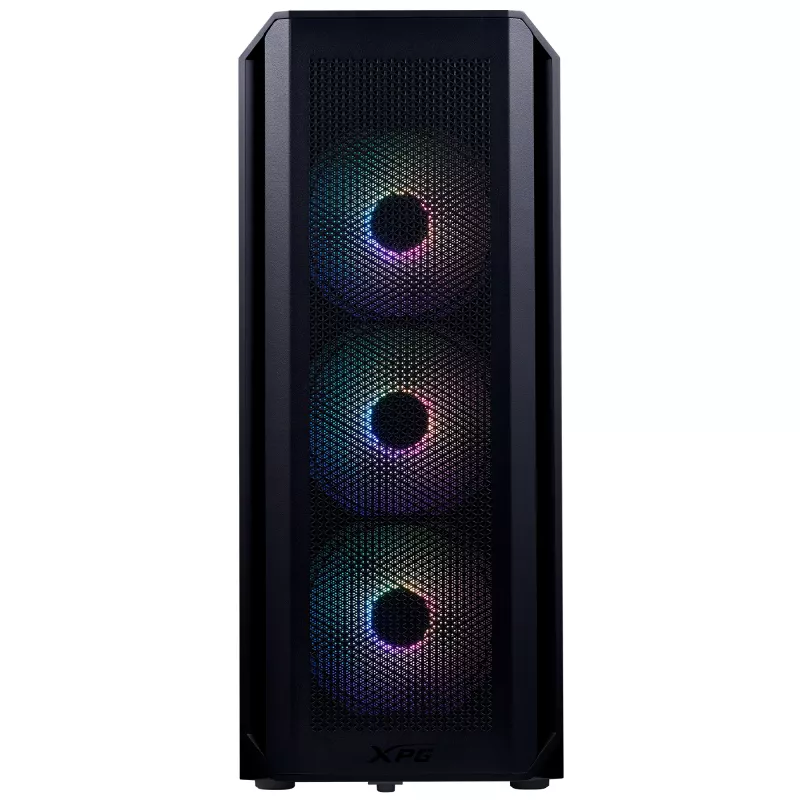 XPG VALOR AIR PLUS CARCASA SEMITORRE negra, torre Midi, PC, negra, ATX, micro ATX, Mini-ITX, SPCC, 16 cm