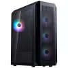 XPG VALOR AIR PLUS CARCASA SEMITORRE negra, torre Midi, PC, negra, ATX, micro ATX, Mini-ITX, SPCC, 16 cm