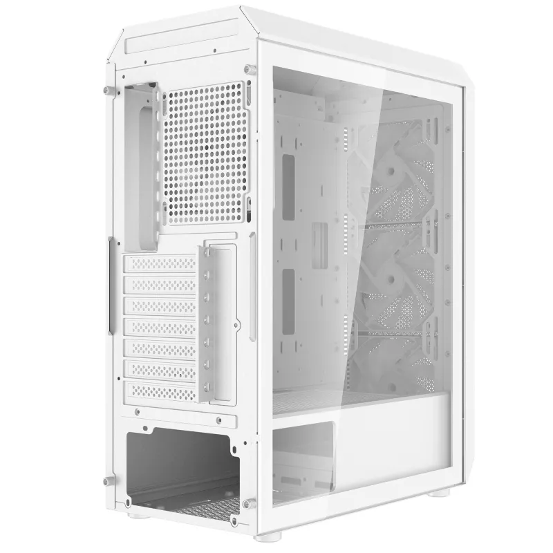 XPG VALOR AIR PLUS CARCASA SEMITORRE blanca, torre Midi, PC, blanca, ATX, micro ATX, Mini-ITX, SPCC, 16 cm