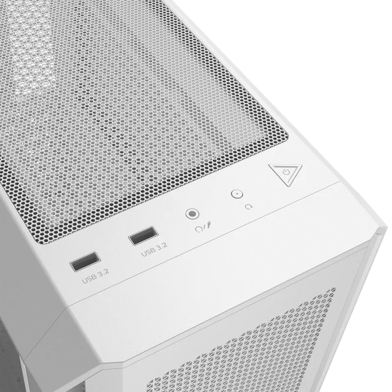 XPG VALOR AIR PLUS CARCASA SEMITORRE blanca, torre Midi, PC, blanca, ATX, micro ATX, Mini-ITX, SPCC, 16 cm