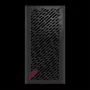 XPG VALOR AIR semitorre negra, torre Midi, PC, negra, ATX, micro ATX, Mini-ATX, acero al carbono, cristal templado, 16,6 cm