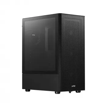XPG VALOR MESH semitorre negra, torre Midi, PC, negra, ATX, micro ATX, Mini-ITX, 16,6 cm, 33,5 cm