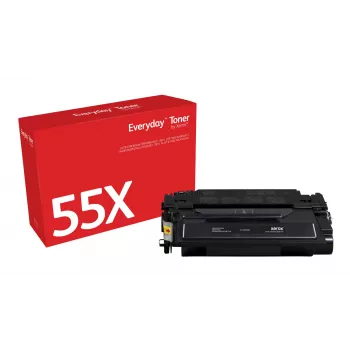 Everyday™ tóner negro de Xerox compatible con HP 55X (CE255X), alta capacidad
