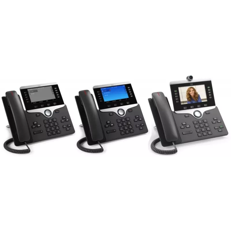 Cisco IP Phone 8851 con firmware de teléfono multiplataforma
