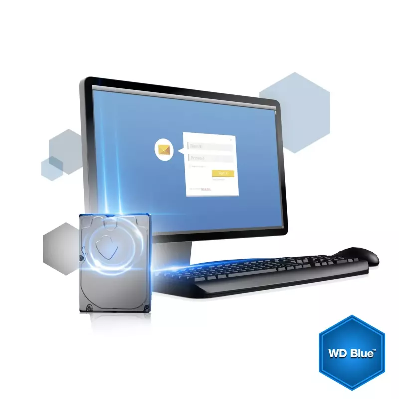WESTERN DIGITAL disco duro - Wd Blue WD5000AZLX - 500GB - SATA 3.5in - 7200rpm - 32MB búfer