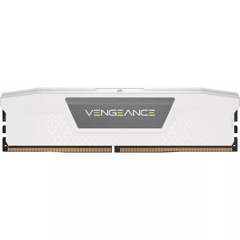Memoria CORSAIR 32GB (2x16GB) DDR5 DRAM 5200MT/s CL40 Kit de memoria Vengeance - Blanco