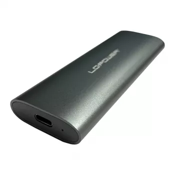 Carcasa para SSD M.2 LC-POWER (NVMe y SATA), USB 3.2 Gen.2x1, Negro – LC-M2-C-MULTI-2