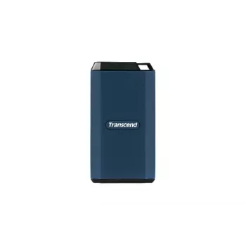SSD TRANSCEND - Esd410c Unidad portátil - 1TB - USB Type-C / A - Azul oscuro