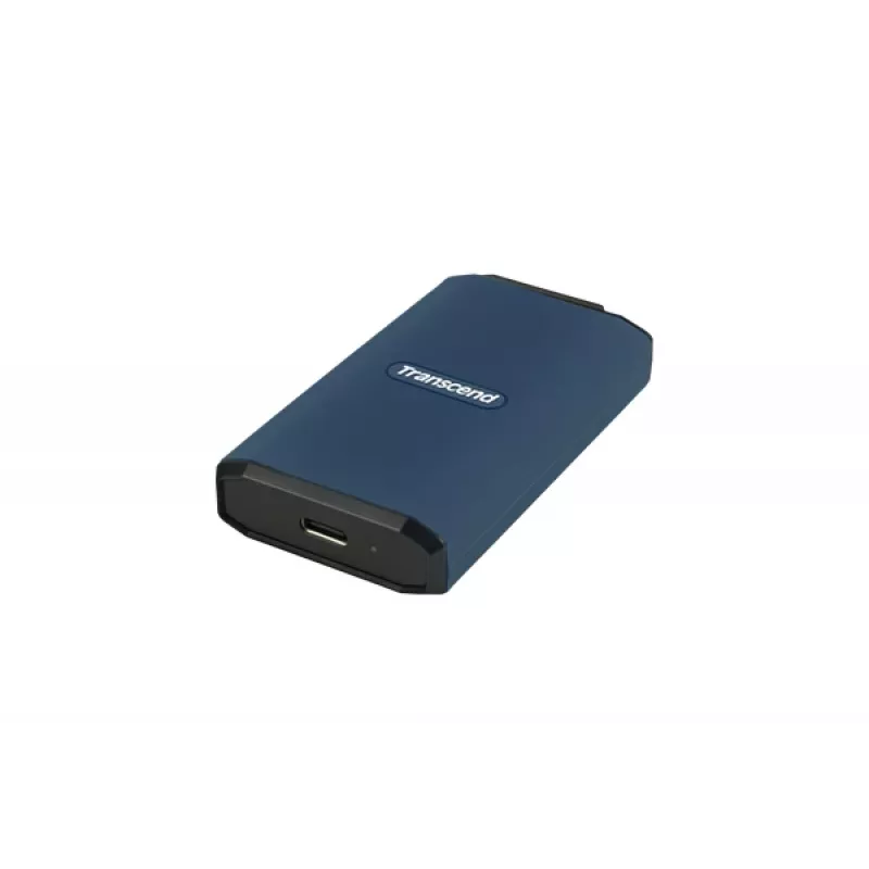 SSD TRANSCEND - Esd410c Unidad portátil - 1TB - USB Type-C / A - Azul oscuro