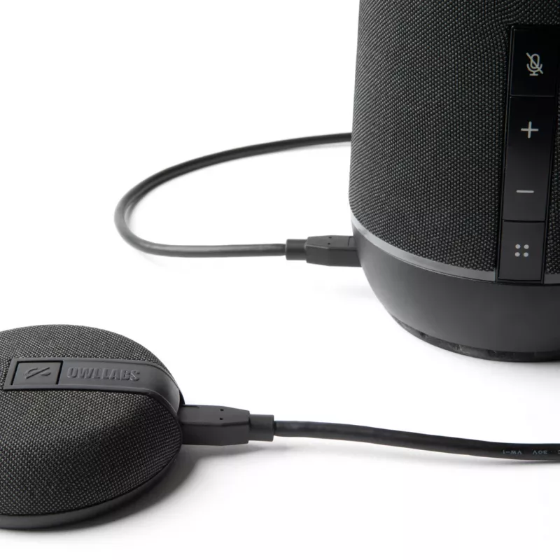 Micrófono de expansión Owl Labs para Meeting Owl 3 – amplía el alcance de audio en salas más grandes en 8 pies (2,5 metros) hacia el micrófono.