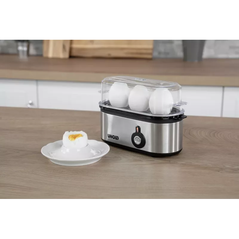Unold 38610 Hervidor de huevos 3 huevos 210 W Acero inoxidable