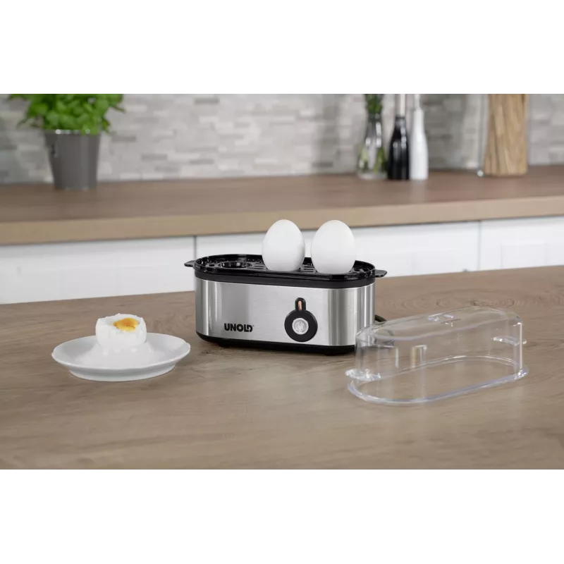 Unold 38610 Hervidor de huevos 3 huevos 210 W Acero inoxidable