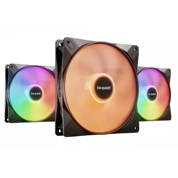 Ventilador para caja de ordenador be quiet LIGHT WINGS LX 140mm PWM 3-Pack Negro 14 cm 3 uds.