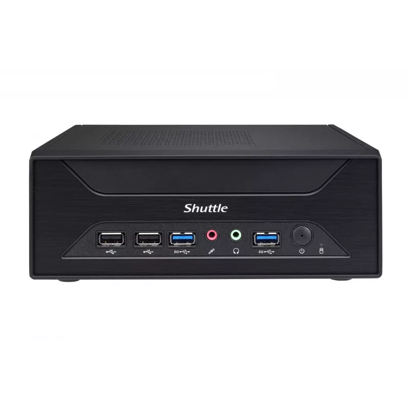 Shuttle XPC slim Barebone XH510G - S1200, Intel H510, 1xDP, 1xHDMI, 1x PCI-E 16X, 1x LAN, 1x 2,5 inch, 2x M.2, funcionamiento continuo 24/7