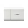 Hanwha XNB-6001 cámara de seguridad IP tipo box, para interior, 2 MP, PoE, PTZ digital, marfil