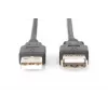 DIGITUS ASSMANN cable alargador USB 2.0, Type-A M/H, 5m conforme a USB 2.0 negro