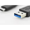 DIGITUS ASSMANN cable de conexión USB Type-C, Type-C a A M/M, 1m Super Speed negro