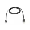 DIGITUS ASSMANN cable de conexión USB Type-C, Type-C a A M/M, 1m Super Speed negro