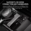Caja para PC CORSAIR FRAME 5000D RS ARGB semitorre negra — ATX, compatible con 3 ventiladores frontales de 140mm, unidades de 2,5/3,5