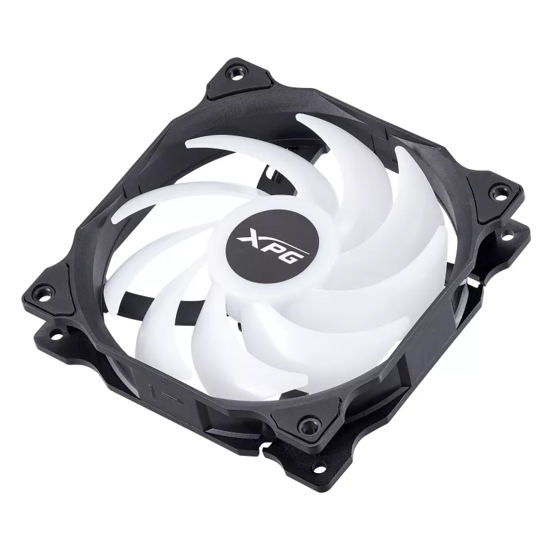 XPG VENTO 120 ARGB PWM (pack de 3) negro, ventilador, 12 cm, 300 rpm, 1650 rpm, negro