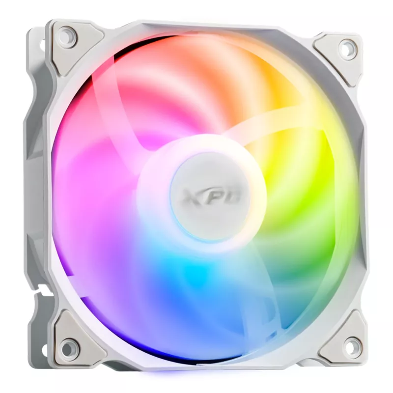 XPG VENTO 120 ARGB PWM (pack de 3) blanco, ventilador, 12 cm, 300 rpm, 1650 rpm, blanco