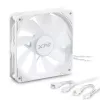 XPG VENTO R 120 ARGB PWM White, ventilador, 12 cm, 300 RPM, 1600 RPM, blanco