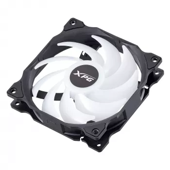 XPG VENTO 120 ARGB PWM negro, ventilador, 12 cm, 300 rpm, 1850 rpm, negro