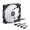 XPG VENTO 120 ARGB PWM negro, ventilador, 12 cm, 300 rpm, 1850 rpm, negro